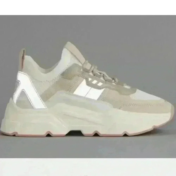 H&M Chunky Trainers Shoes Rubber lift elevated Size 38 - Picture 11 of 13